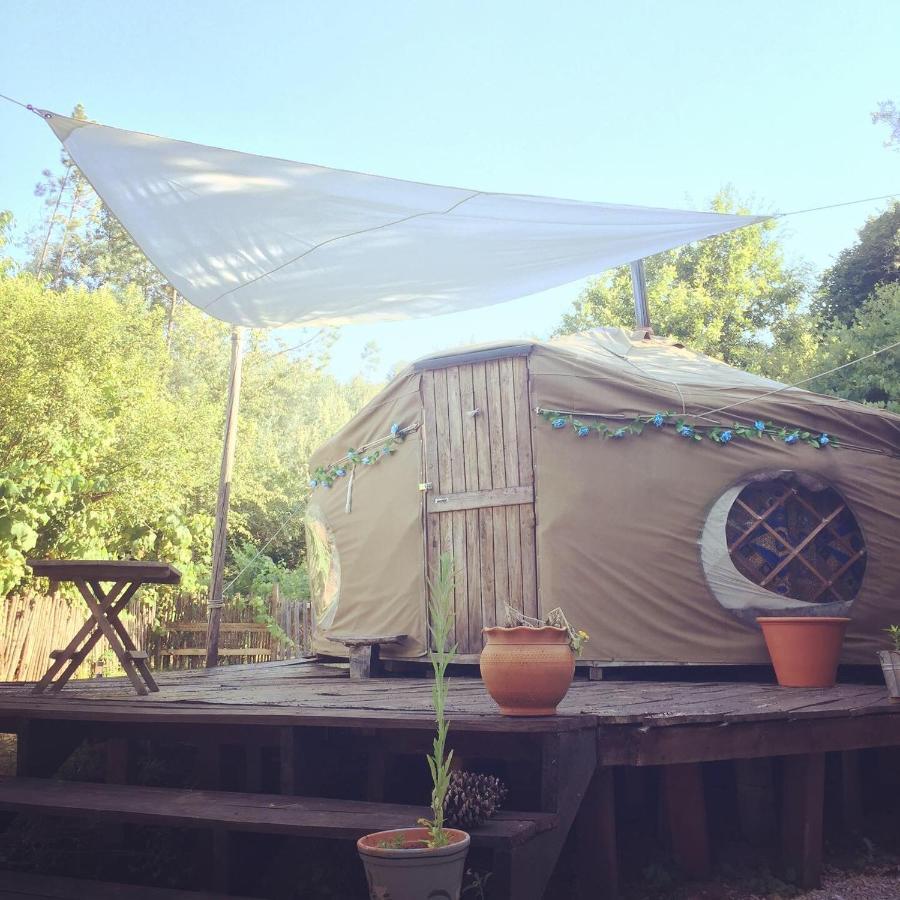 Star Gazing Luxury Yurt With River Views, Off Grid Eco Living Vale do Barco Esterno foto