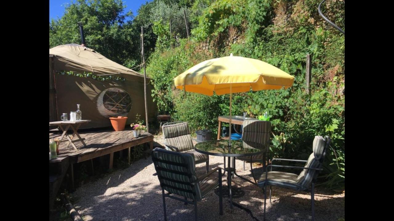 Star Gazing Luxury Yurt With River Views, Off Grid Eco Living Vale do Barco Esterno foto